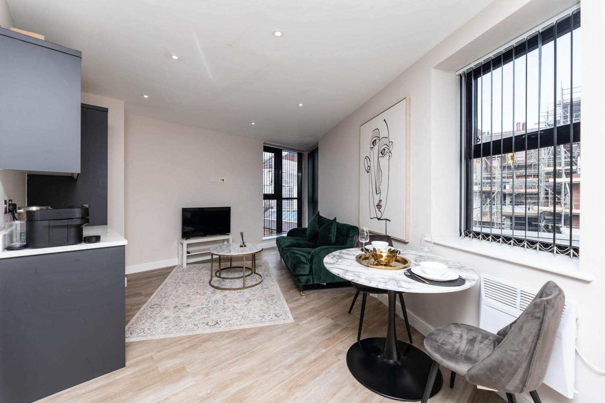 Modern 1Bed Flat In The Heart Of Leeds City Centre Bagian luar foto