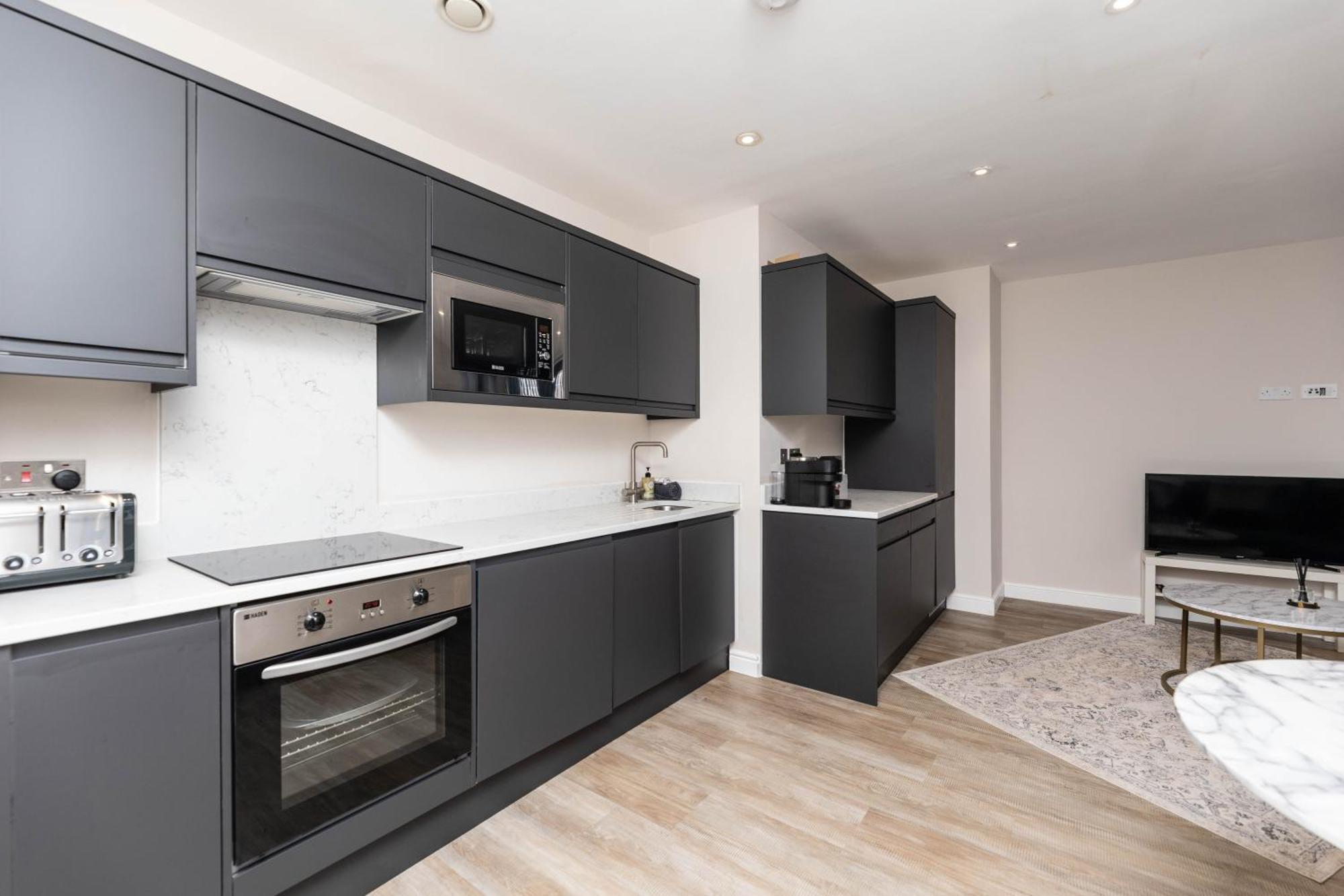 Modern 1Bed Flat In The Heart Of Leeds City Centre Bagian luar foto