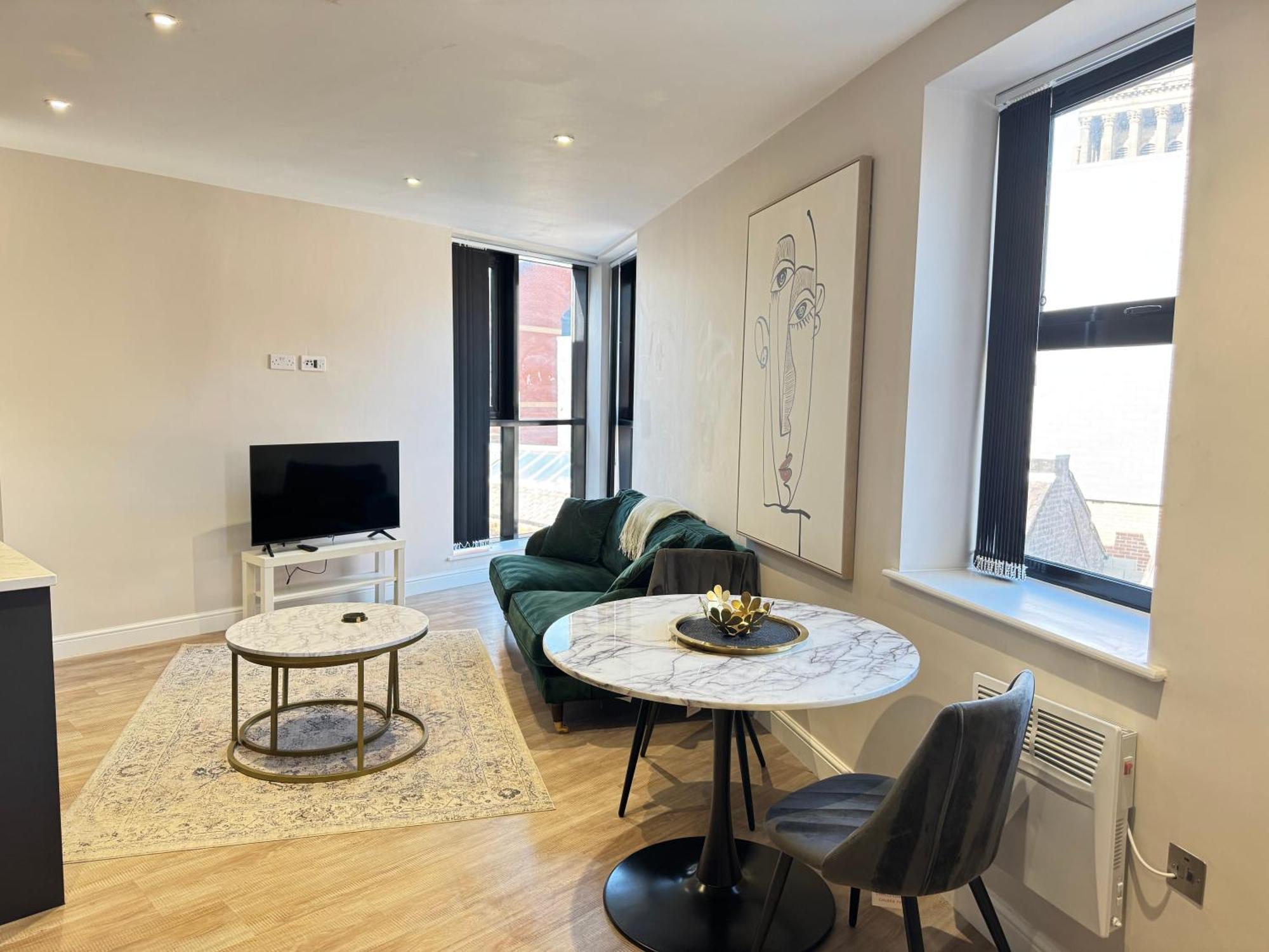 Modern 1Bed Flat In The Heart Of Leeds City Centre Bagian luar foto