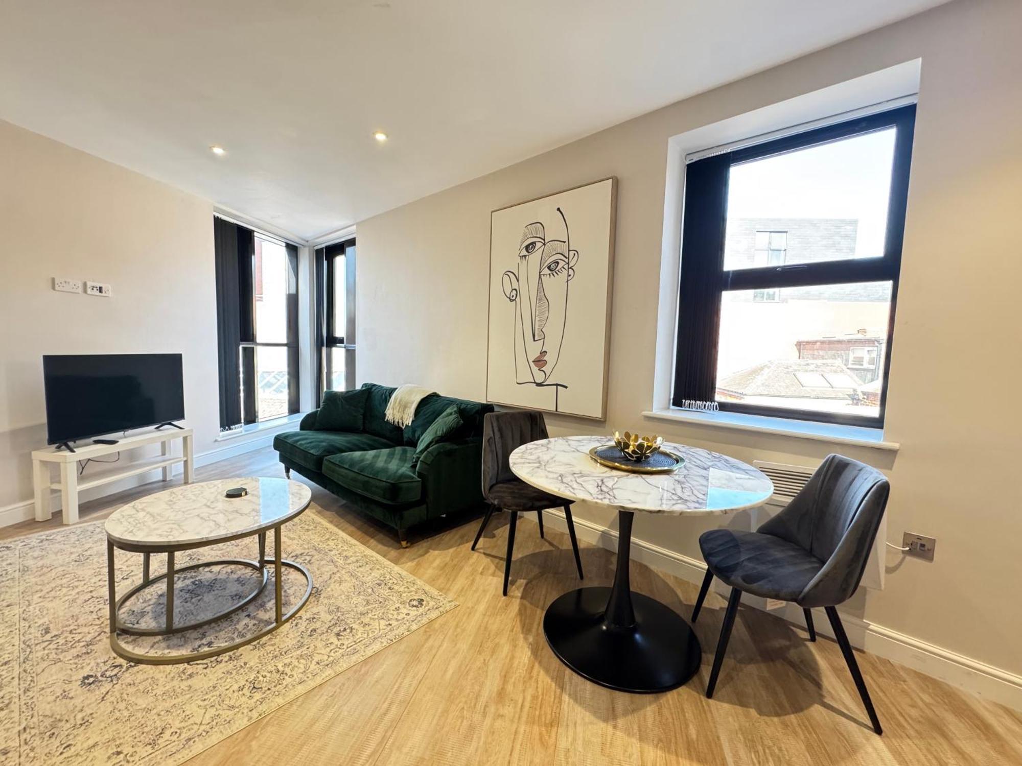 Modern 1Bed Flat In The Heart Of Leeds City Centre Bagian luar foto