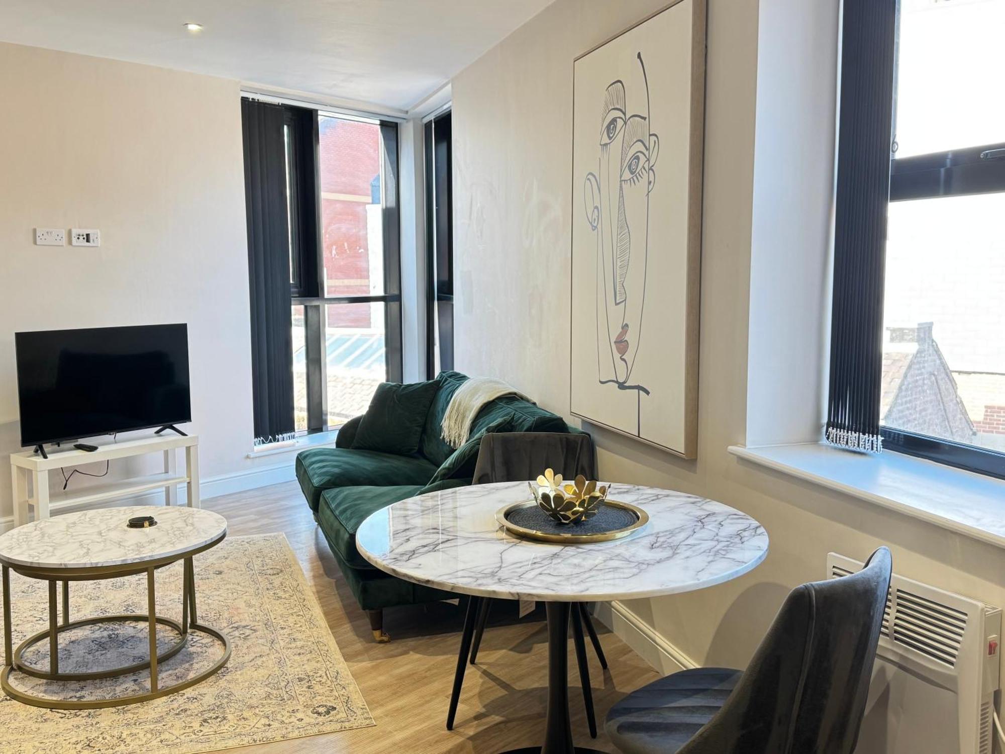 Modern 1Bed Flat In The Heart Of Leeds City Centre Bagian luar foto